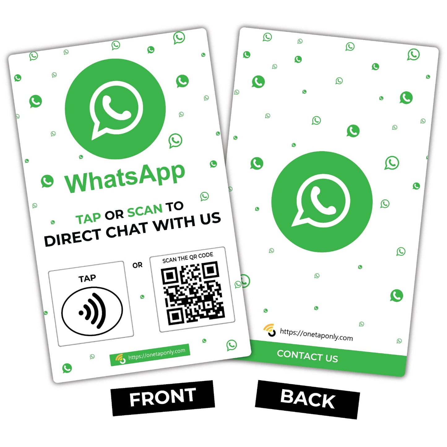 One Tap WhatsApp NFC Card | Boost Customer Engagement