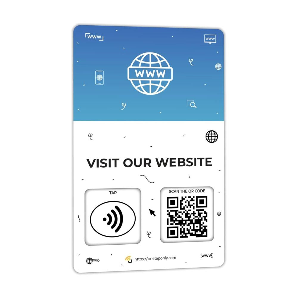 One Tap Website NFC Card | Instant Customer Reviews