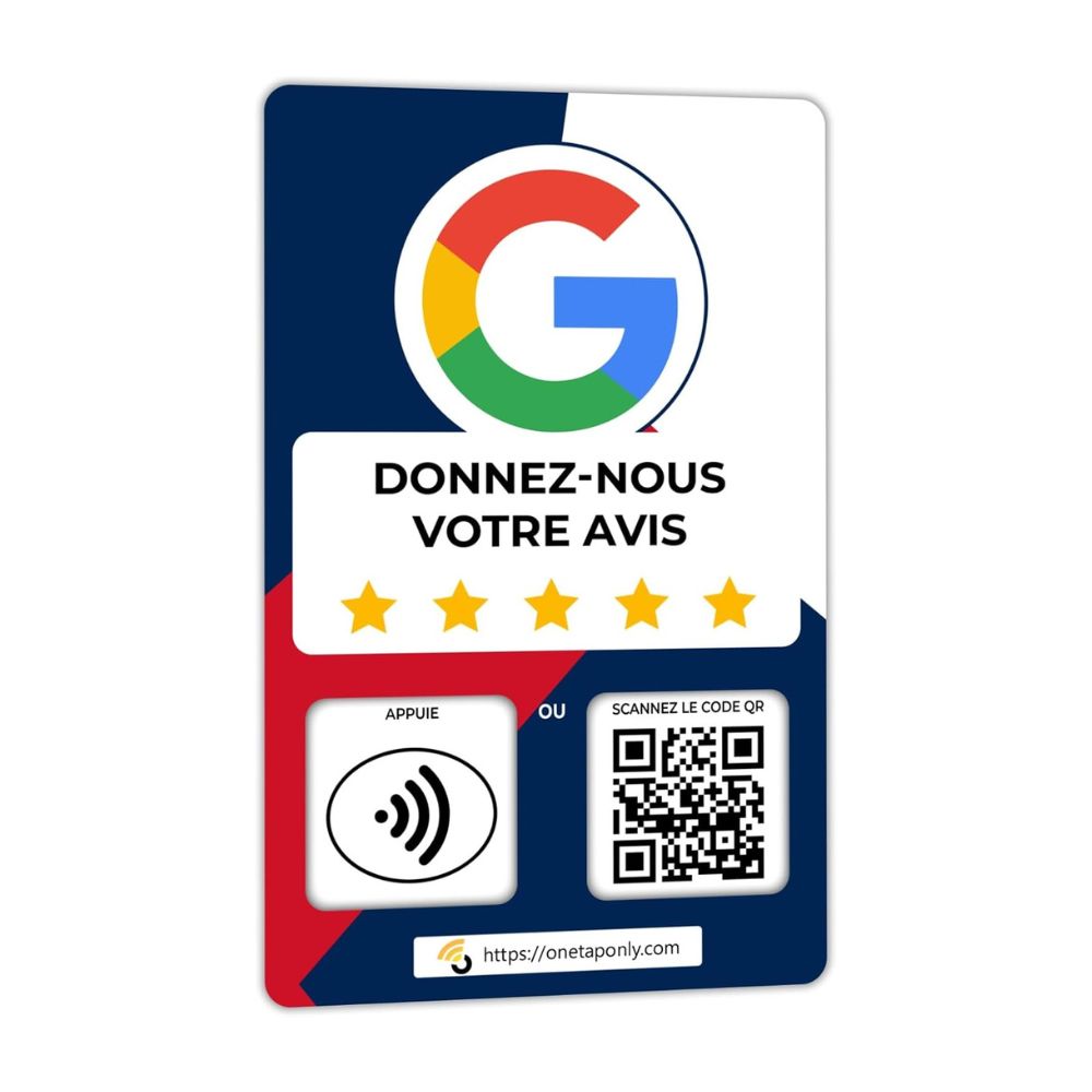 German NFC Google Review Card | Collect Reviews Fast