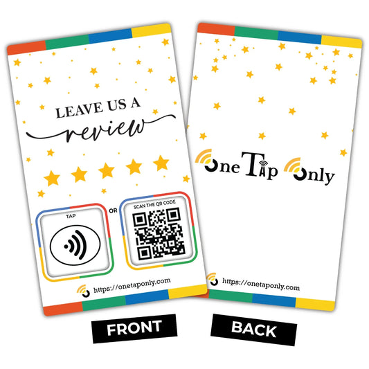 One Tap NFC Review Card