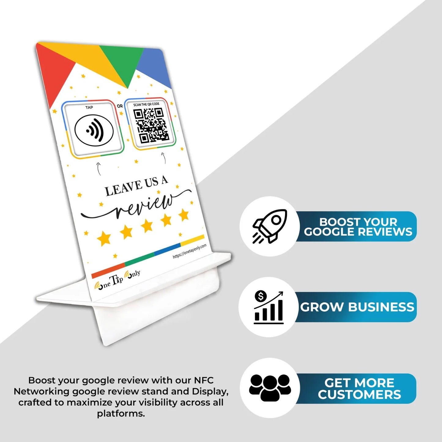 One Tap NFC Review Stand