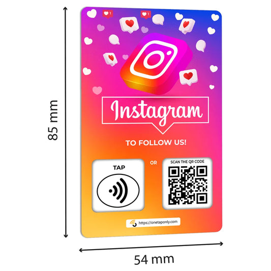 Instagram Review NFC Card | Boost Followers Instantly