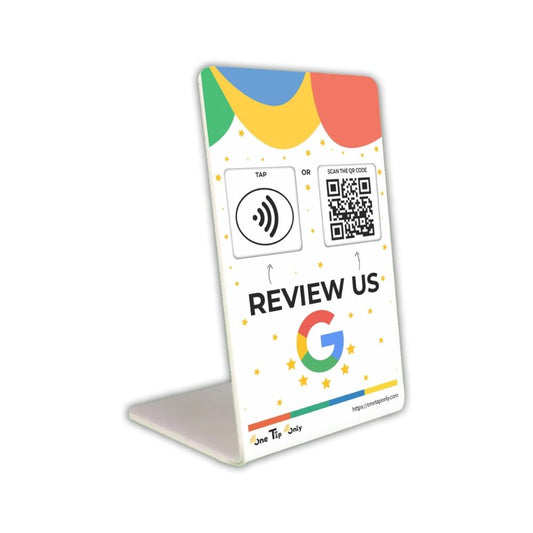 One Tap NFC Review Stand | Get Google Reviews Fast