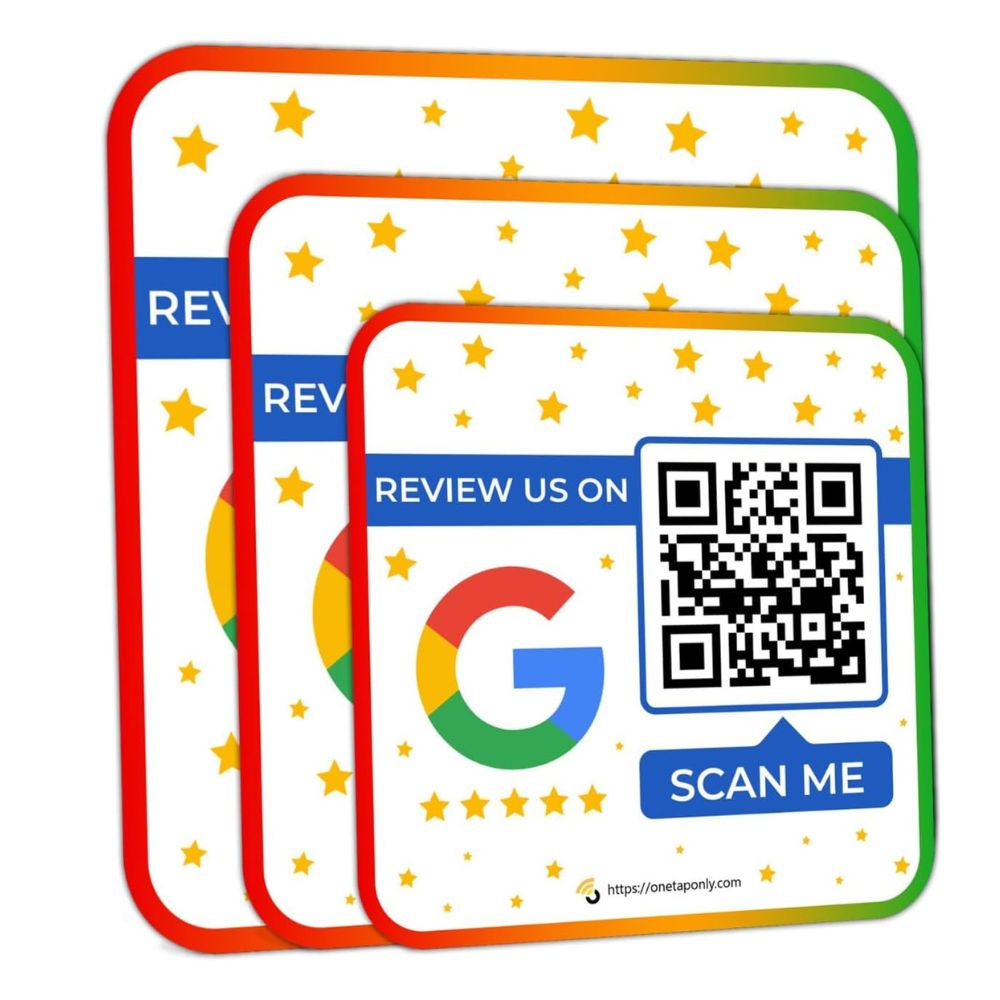 Google Review Stickers | Collect Reviews Easily