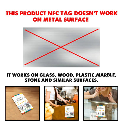 One Tap NFC Review Card