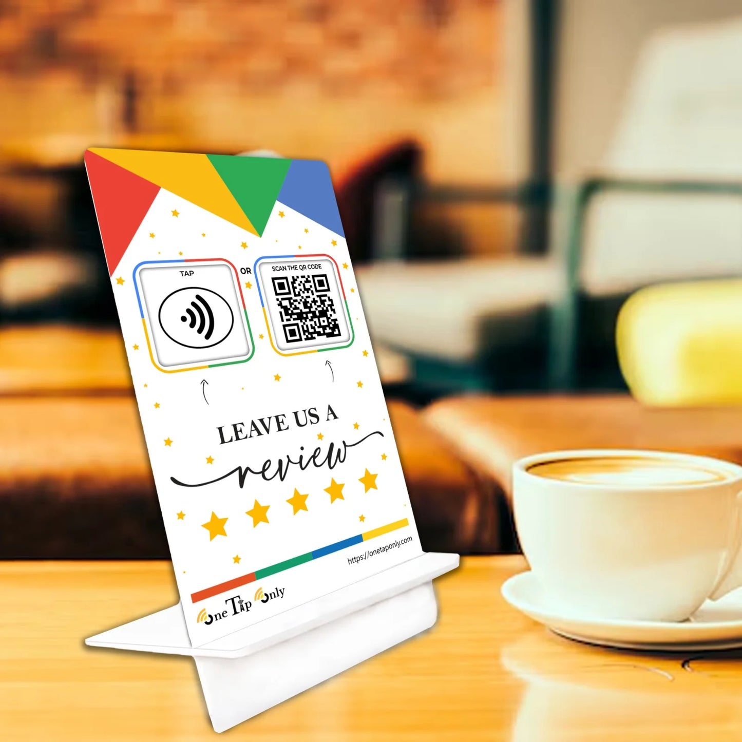 One Tap NFC Review Stand