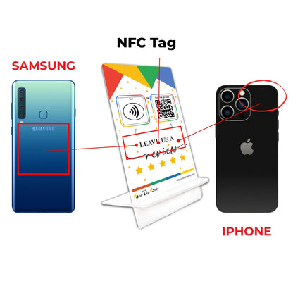 One Tap NFC Review Stand
