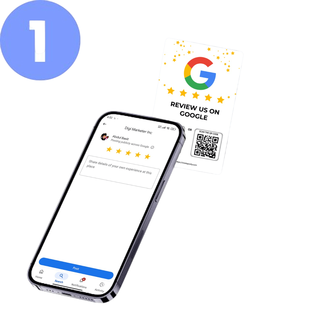 Tap or Scan the card